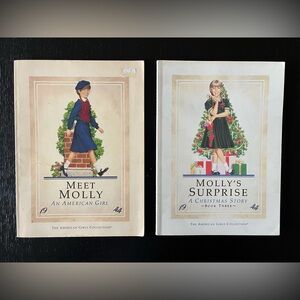 American Girl Molly Books Meet Molly Molly's Surprise Christmas GUC